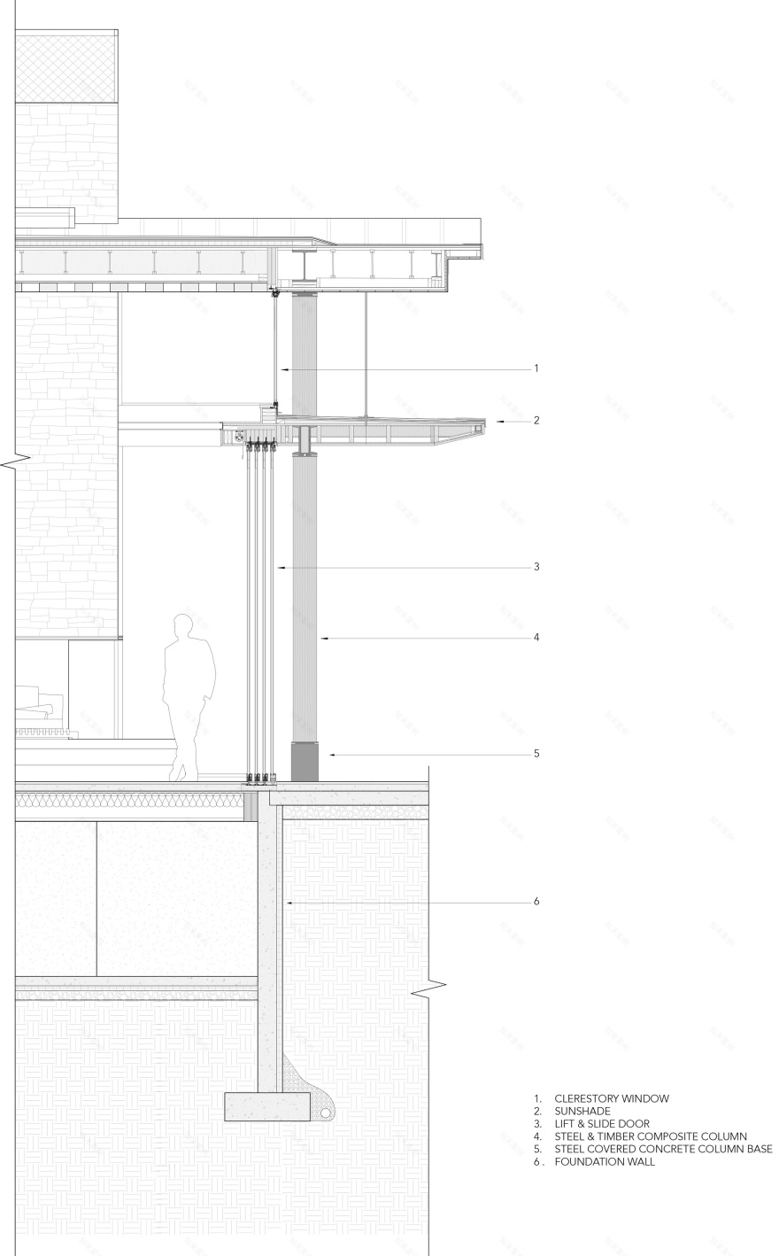 麋鹿山脉观景台丨美国阿斯彭丨CCY Architects-46