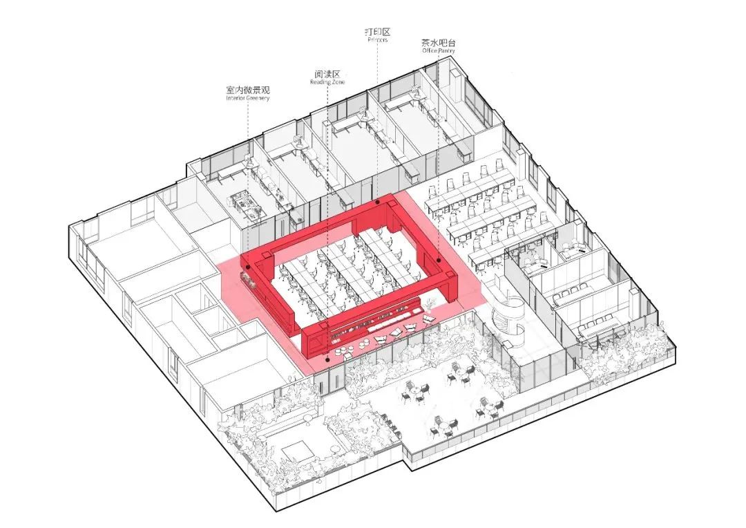 SMOORE 长沙研究院办公楼改造丨中国长沙丨之行建筑事务所-31