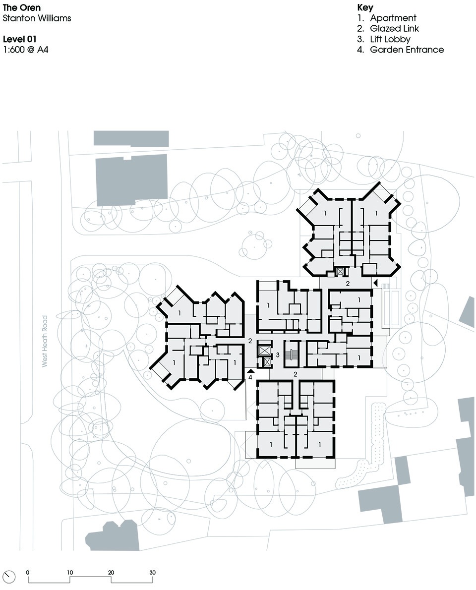 伦敦The Oren公寓丨英国伦敦丨Stanton Williams-69