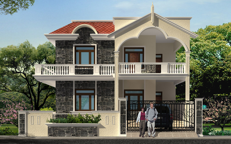 传统韵味——国际设计实验室打造私人住宅外观-16