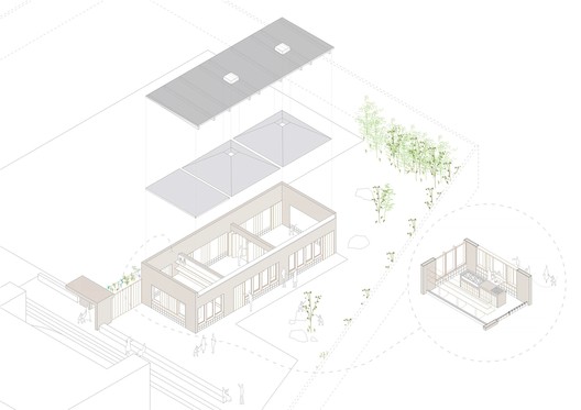 阿雷基帕塞罗科罗拉多社区幼儿园丨秘鲁阿雷基帕丨安德·巴多斯·塞斯马,贝赛达·库尔托·雷耶斯-49