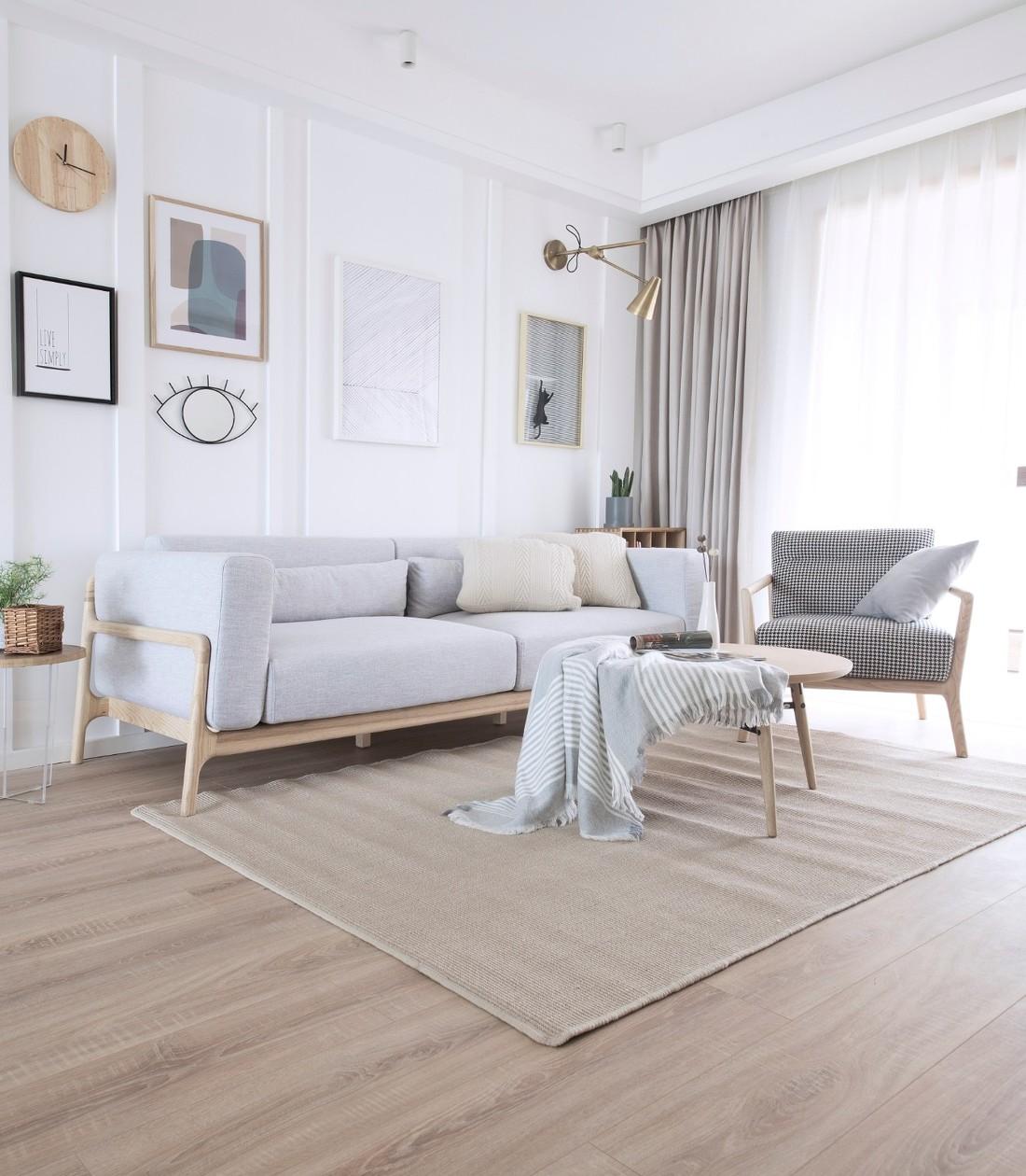 117㎡日北欧风二胎家庭住宅,餐厨空间扩大,儿童房增设高低床-6