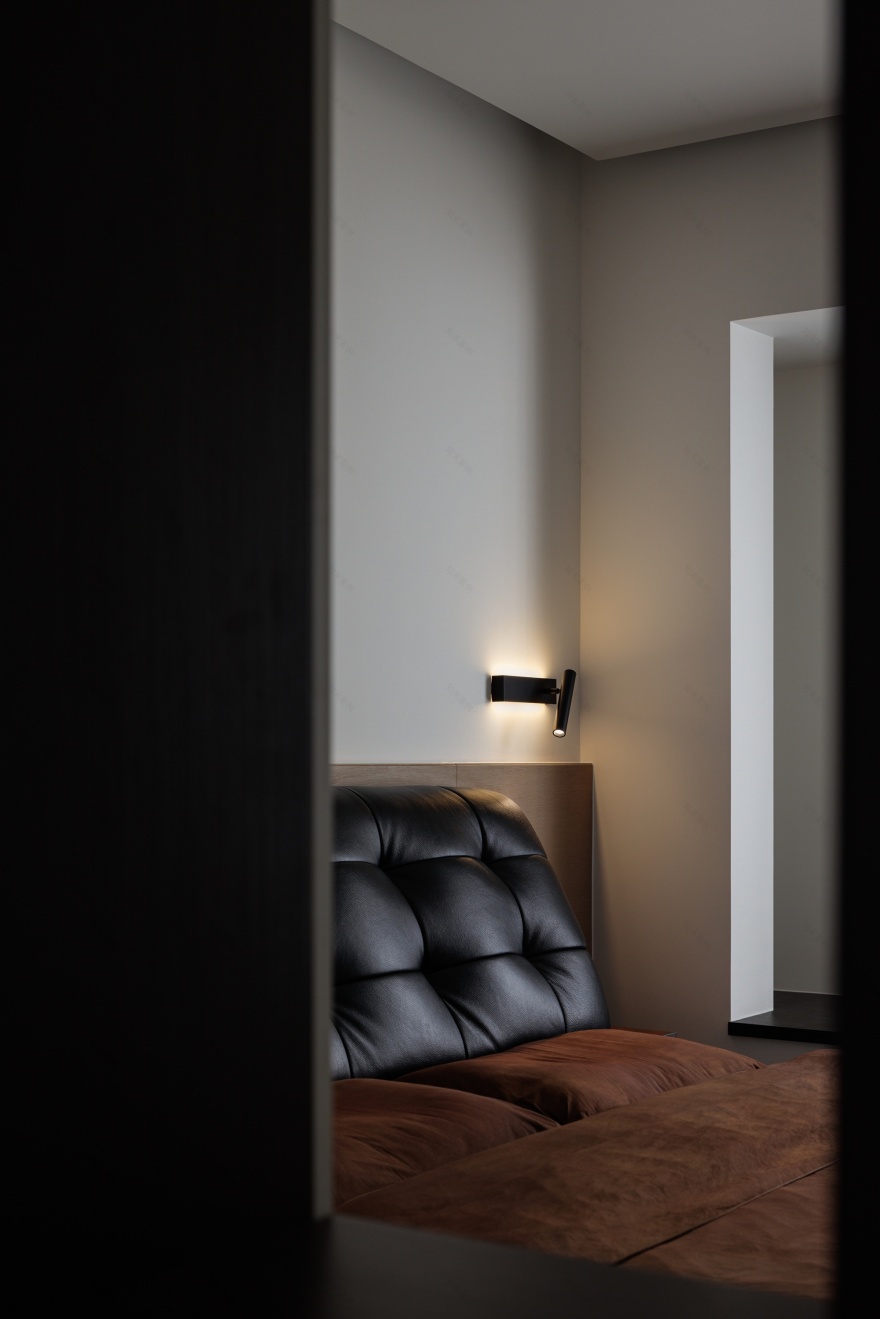 《谧径漫步》成都 137㎡现代极简设计丨中国成都丨宏福樘设计-30