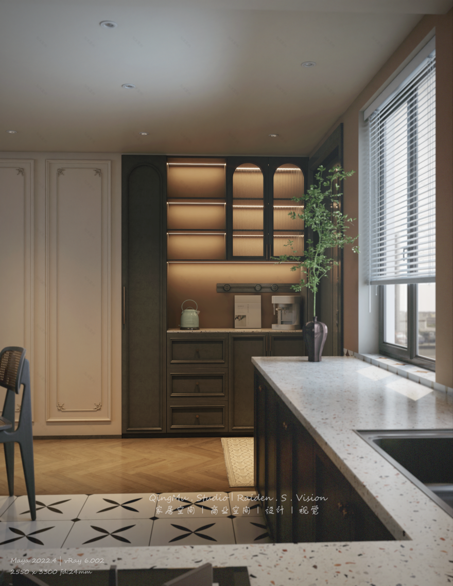 法式复古风家居空间设计丨中国阜阳-27