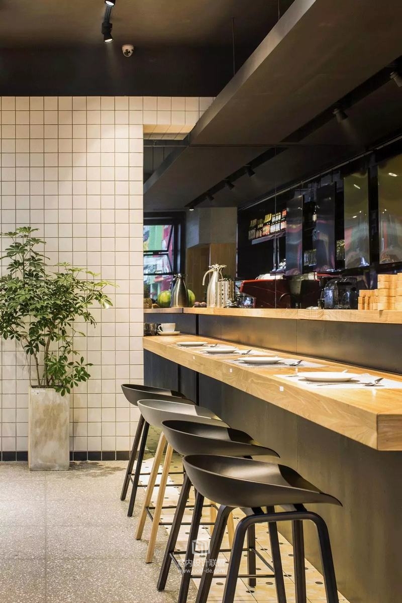 全文室内设计-“每天”美式休闲餐厅-48