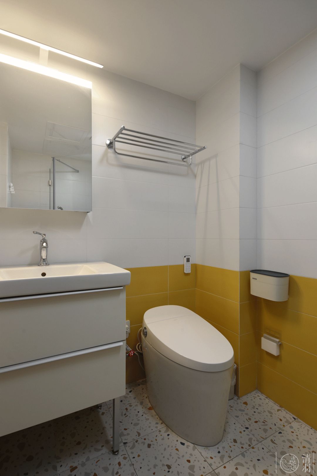 成都高新区 109㎡轻复古之家 | 生活因黄而跳跃，空间因设计而美好-77