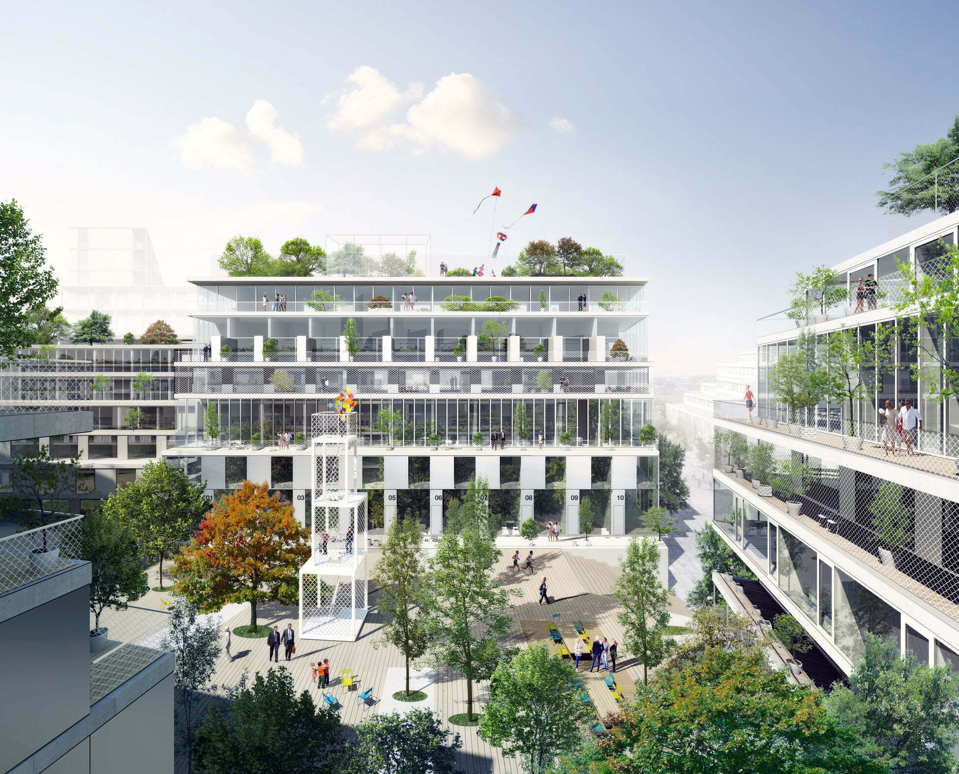 阿斯彭的代表路（注：stanovanjska soseska可能是特定语境下指代表性道路之类的意思，aspern为阿斯彭，因缺乏更多语境，此翻译仅供参考） 丨奥地利维也纳丨Bevk Perović arhitekti-5