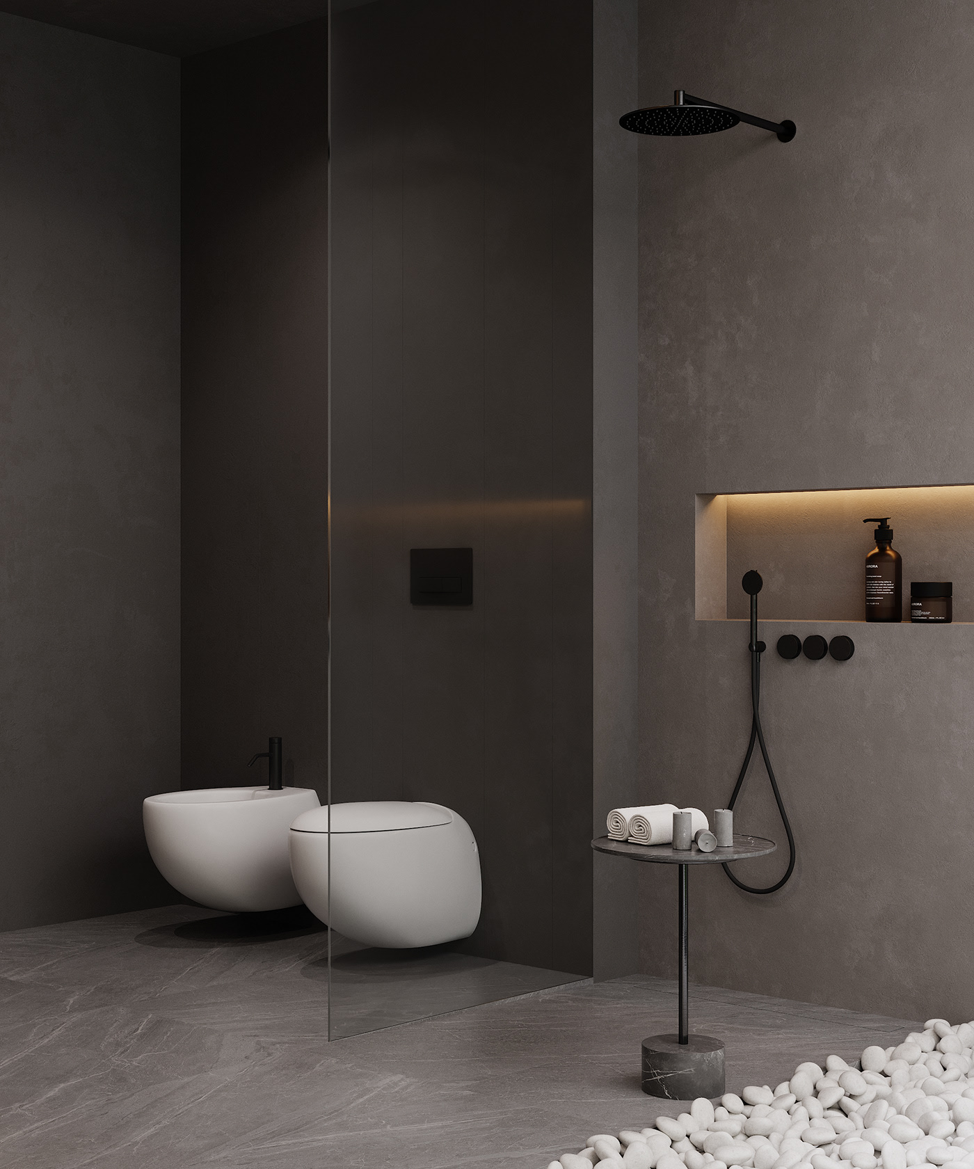 高级灰色系住宅设计-30