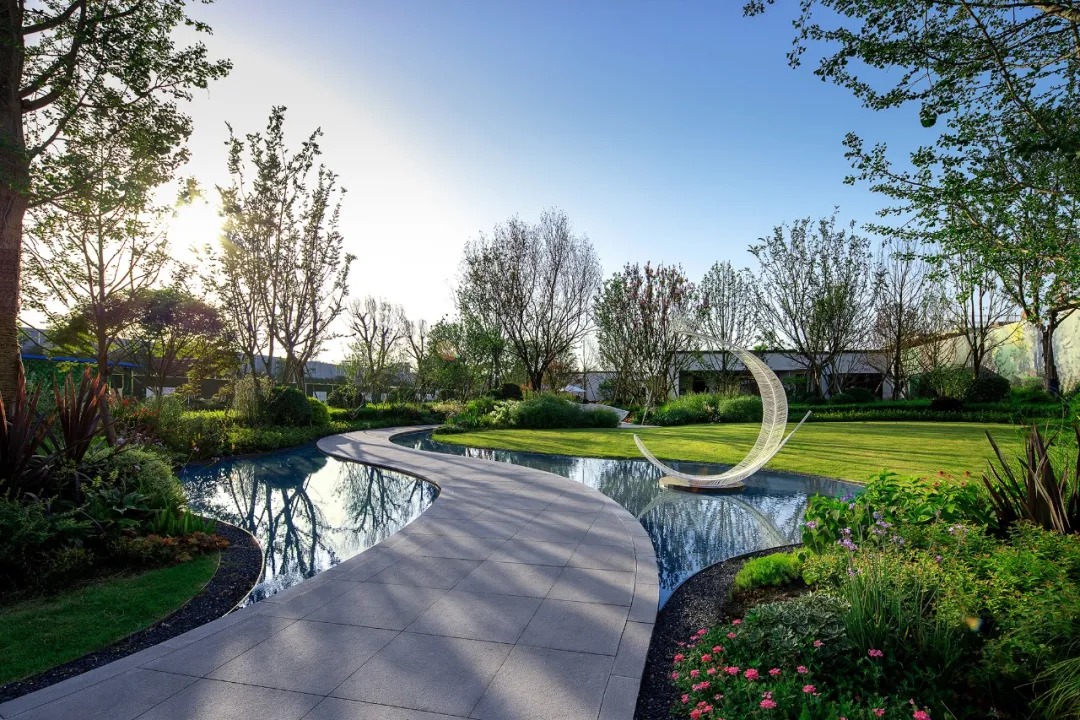 蓝海设计丨乐山立事达·滟澜洲繁花里 景观设计 丨中国四川-45