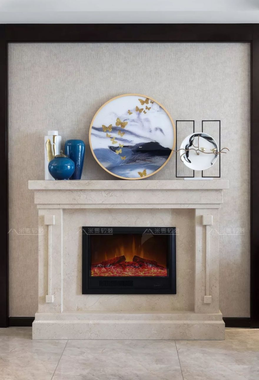 东方静谧—新中式风格(软装实景案例)-21