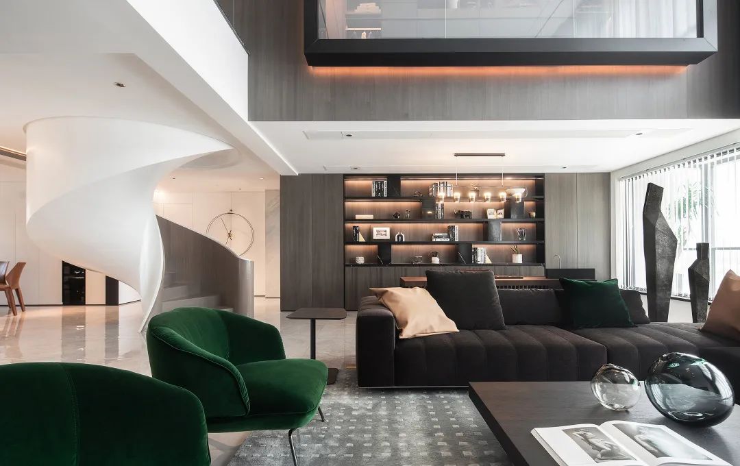 现代奢华家居,自由的艺术之居丨徐彌空間設計工作室-71