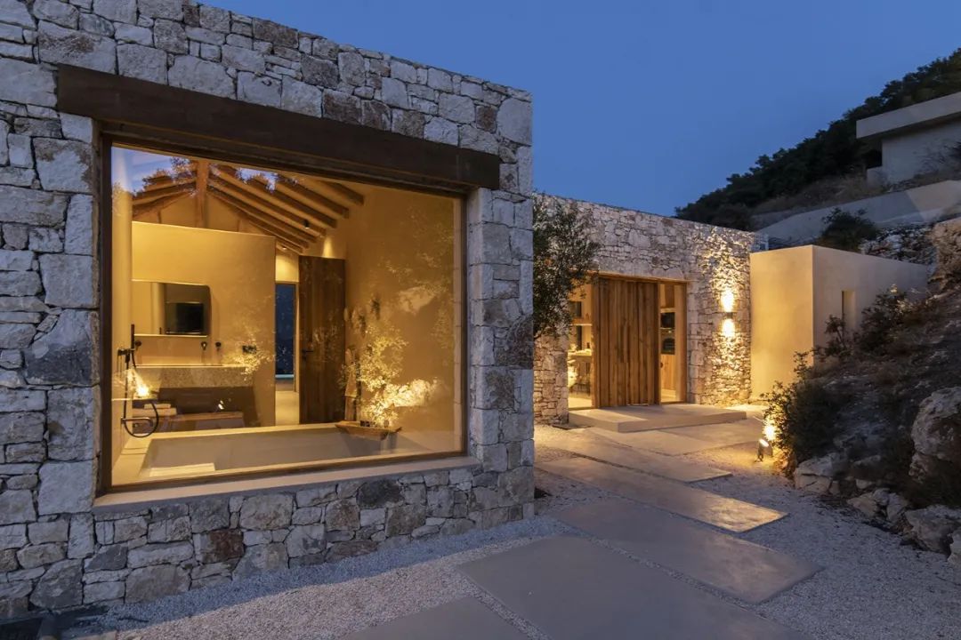 凯法利尼亚岛的石头别墅丨希腊丨Kleoniki Androni-70