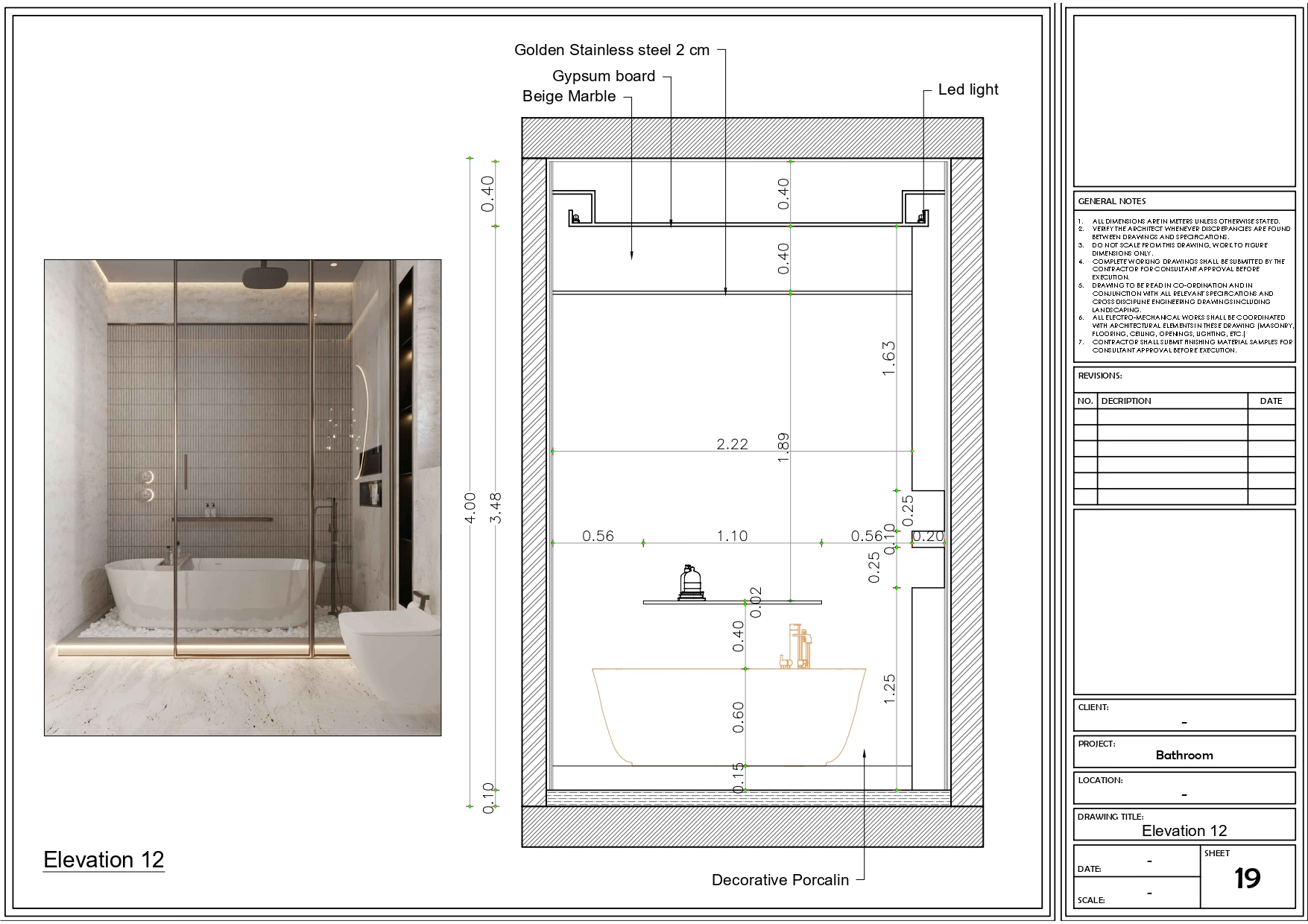 Working Drawings Of Master Bedroom-11