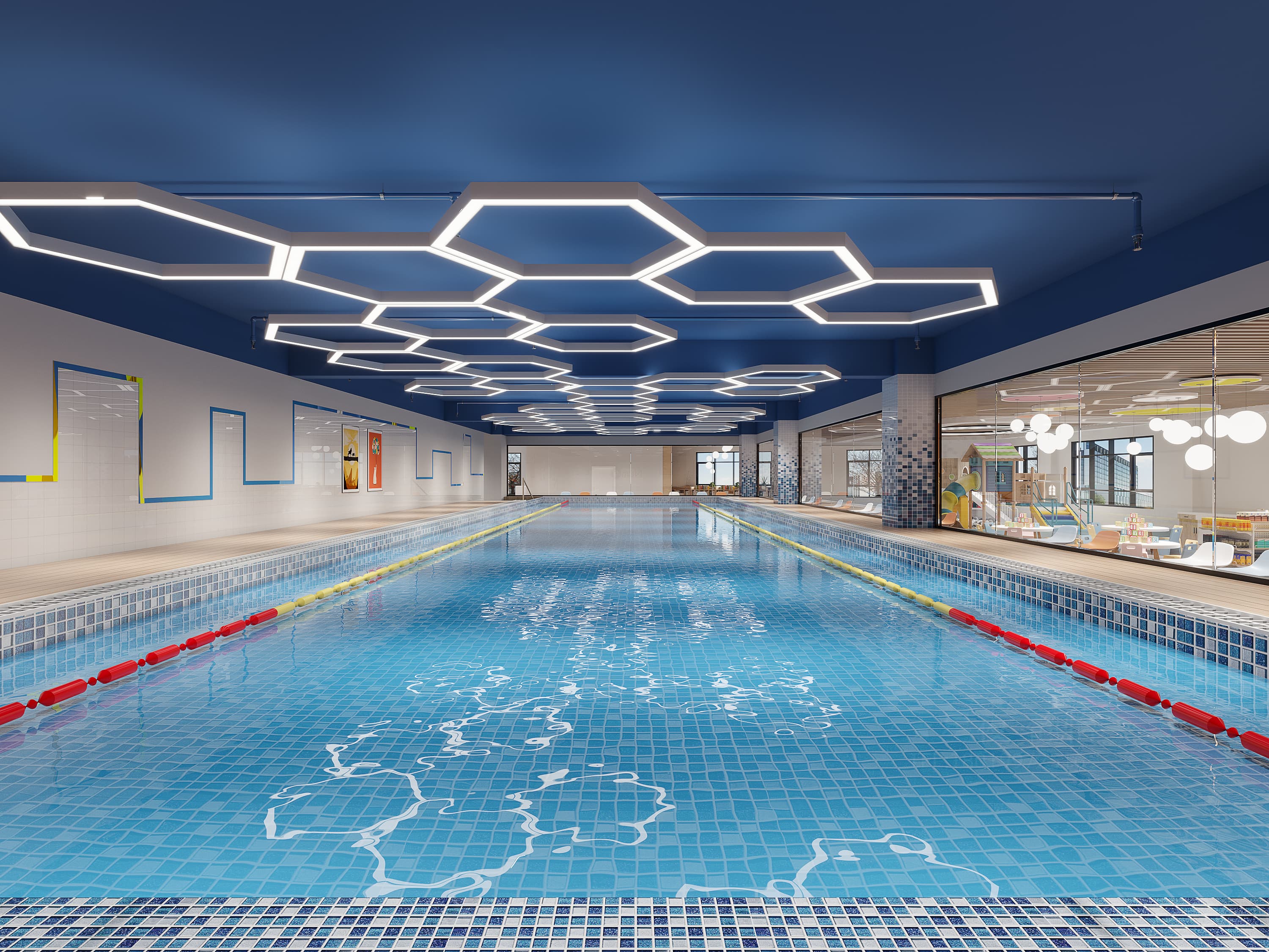 室内亲子游泳馆效果案例-10