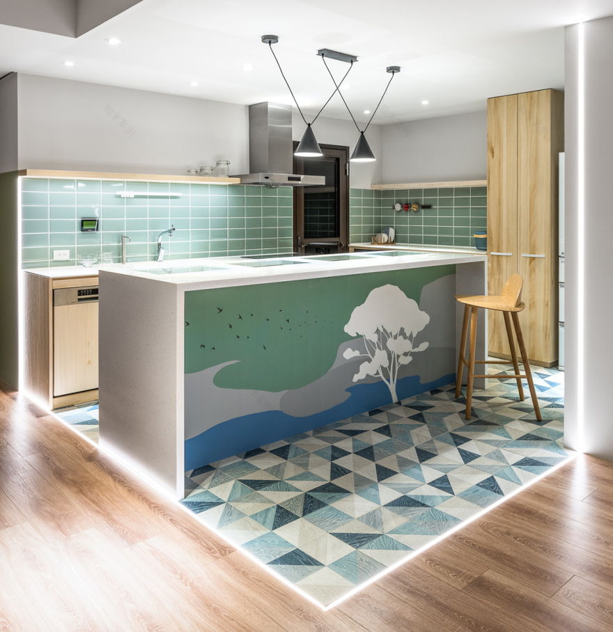 新北汐止 231㎡退休宅,麻石设计打造舒适恬静空间-57