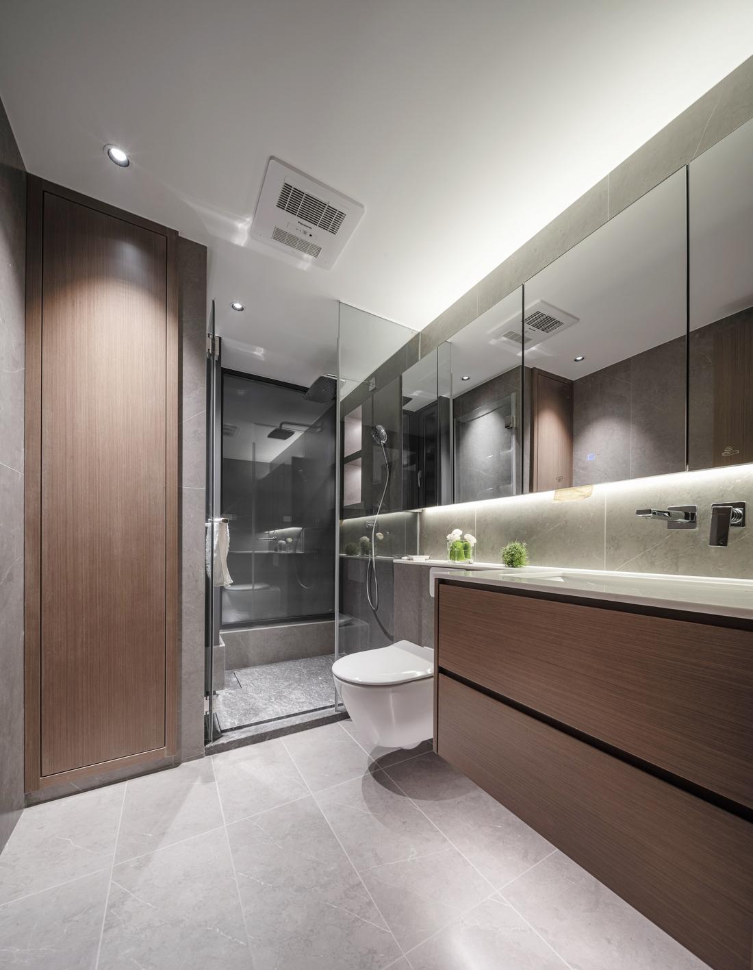 灰白之境 · 简约而不简单的客餐厅设计-21