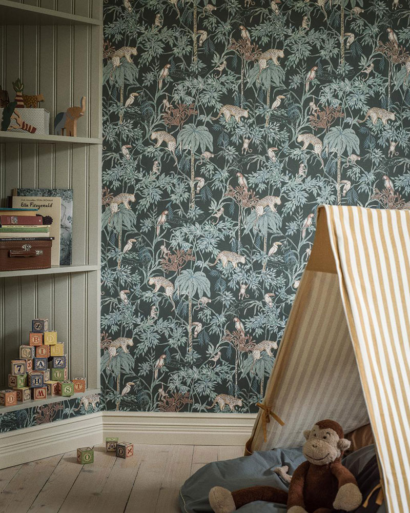 瑞典 Boras Tapeter 新系列儿童房间设计，神秘优雅，如同童话世界-12