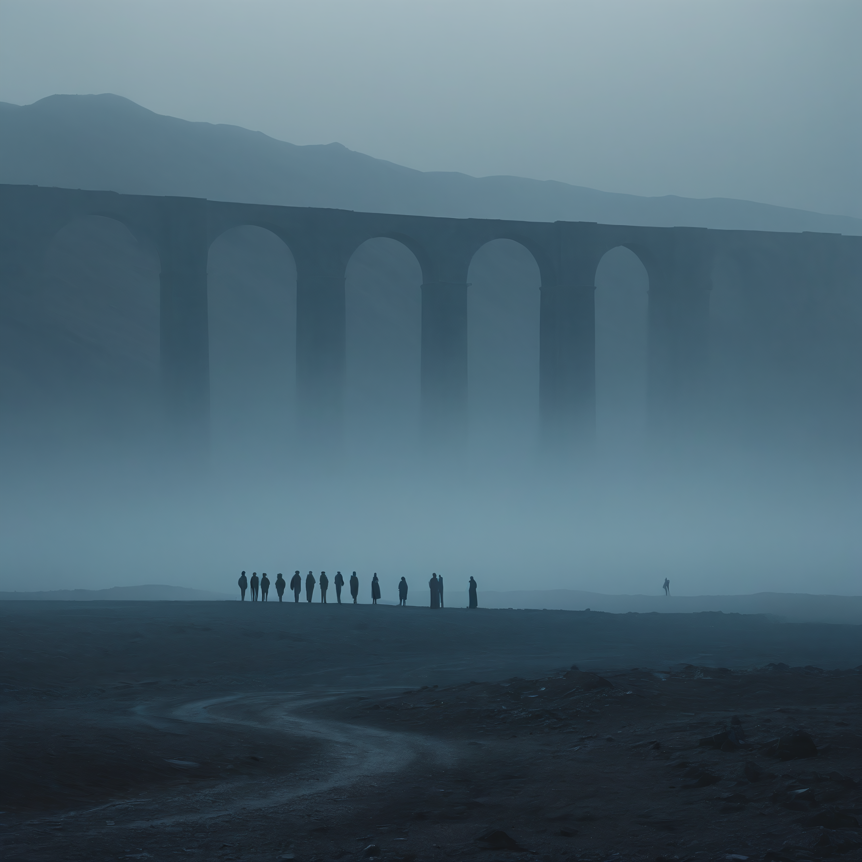 距离；间距；远处；远方；间隔；一段时间-1