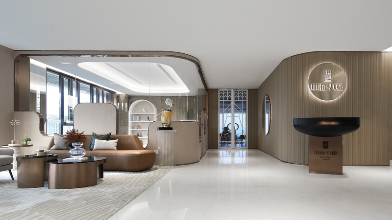 泰州中海九樾售楼处 | 银杏元素重构空间-14