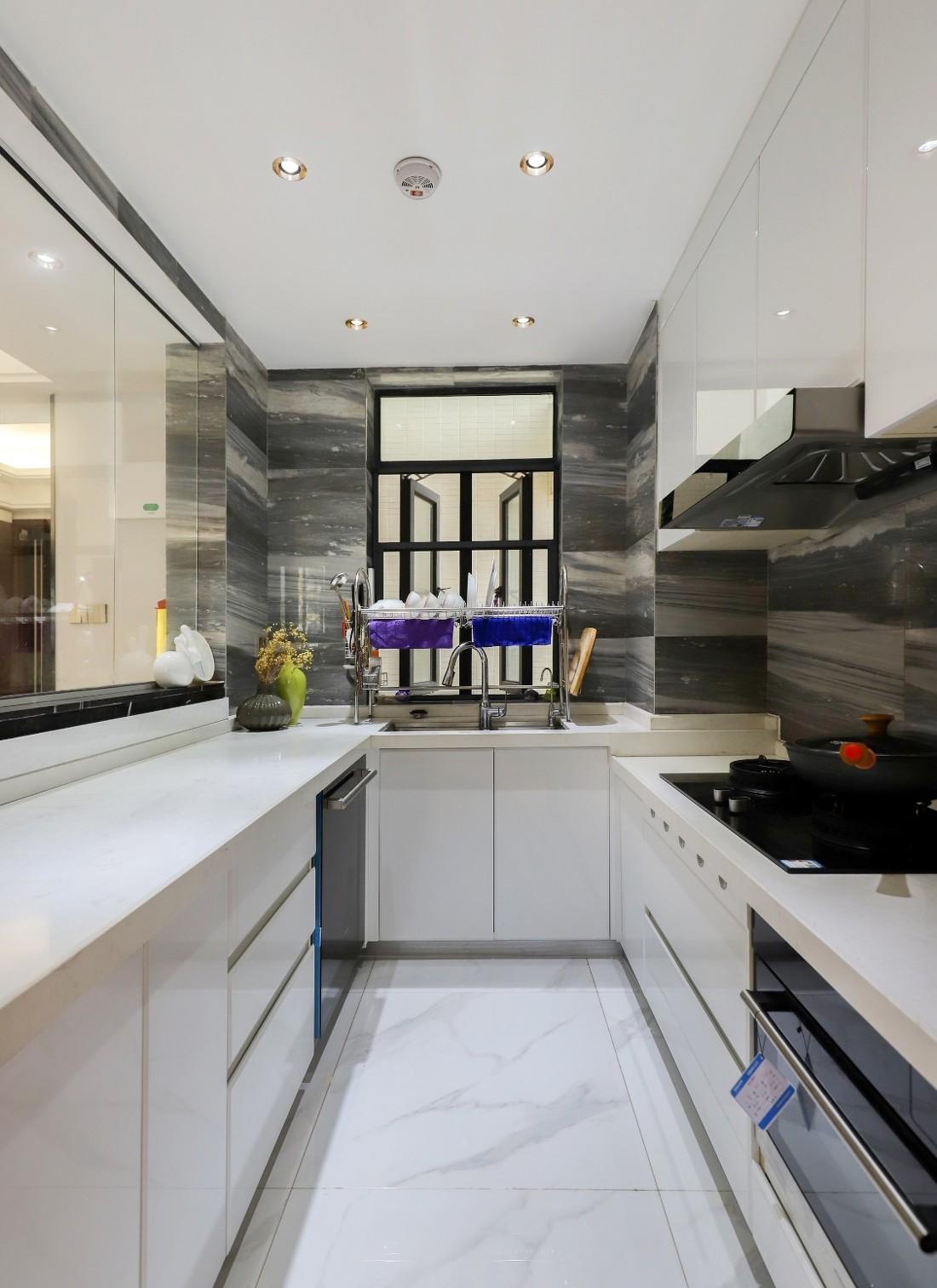 爆改传统 3 房,打造 41 平米大气客厅-47