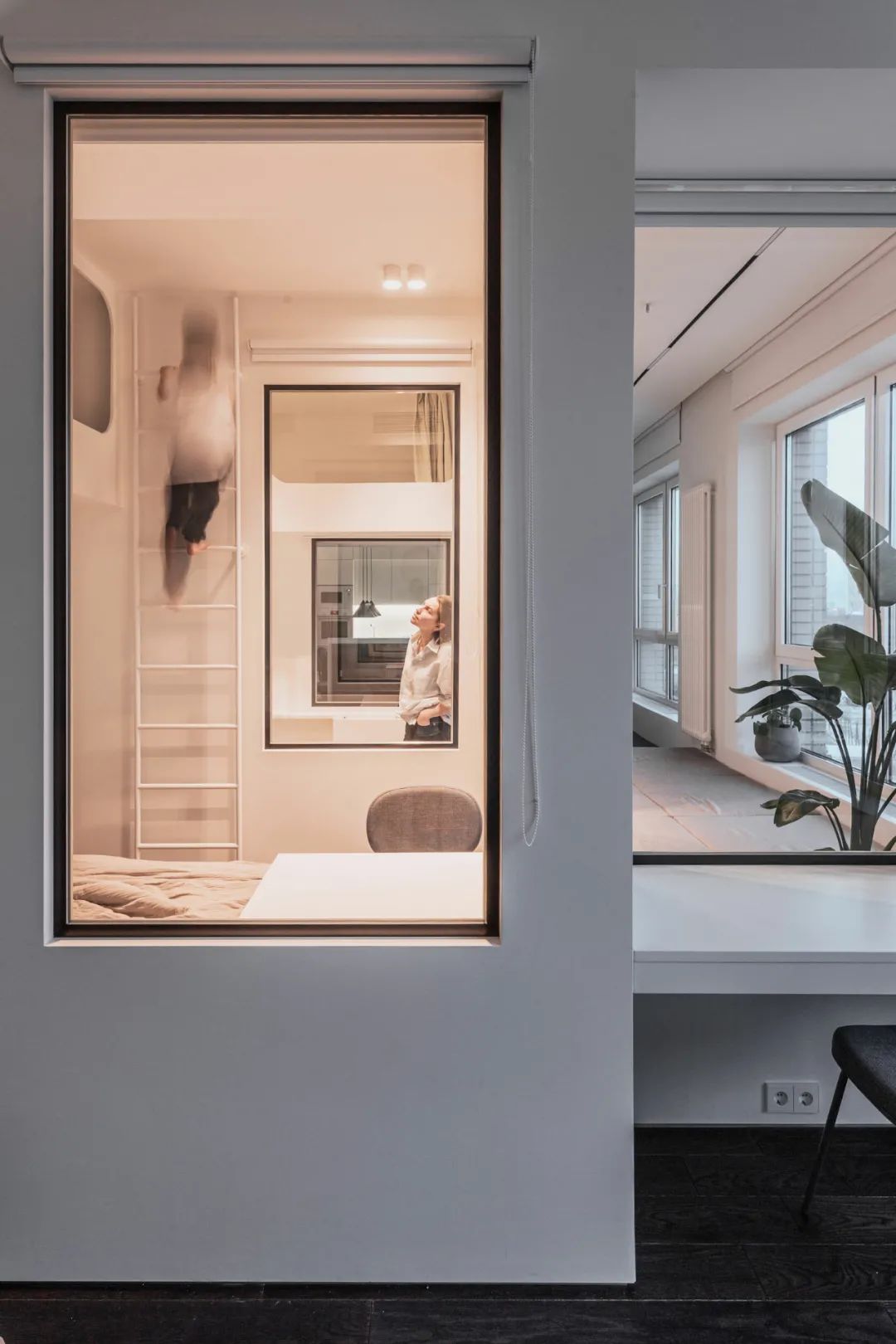 百平个性二胎家庭空间设计丨Ruetemple Studio-16