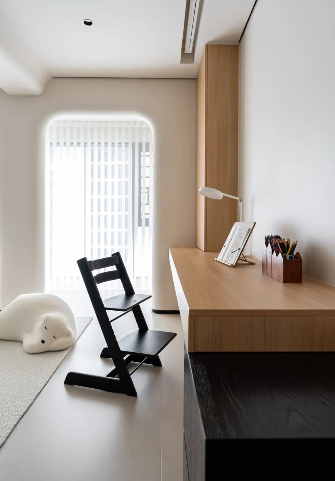 山境空间新案|实景案例分享——现代原木风的治愈系空间-29