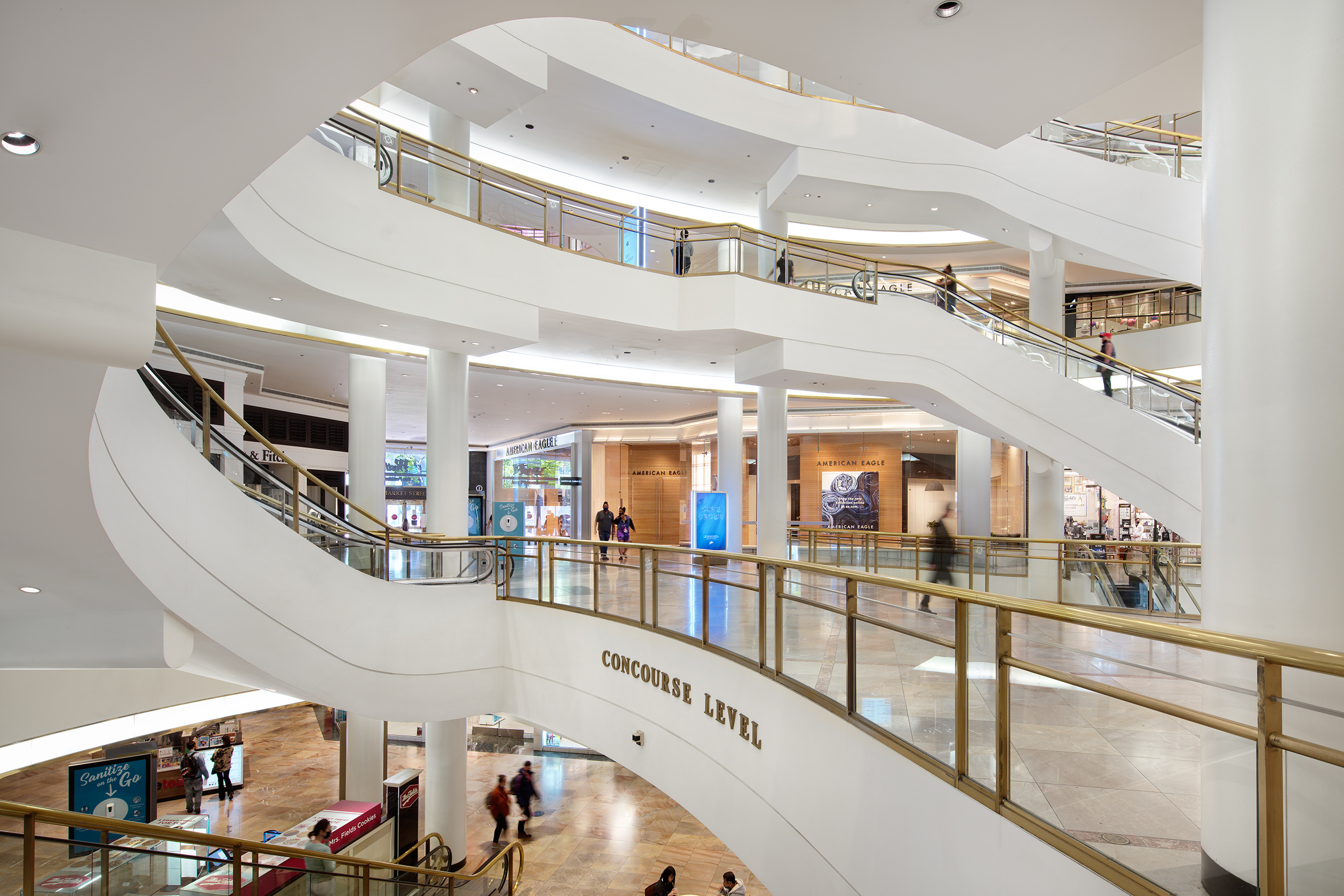 旧金山 Westfield 购物中心的室内设计亮点-13