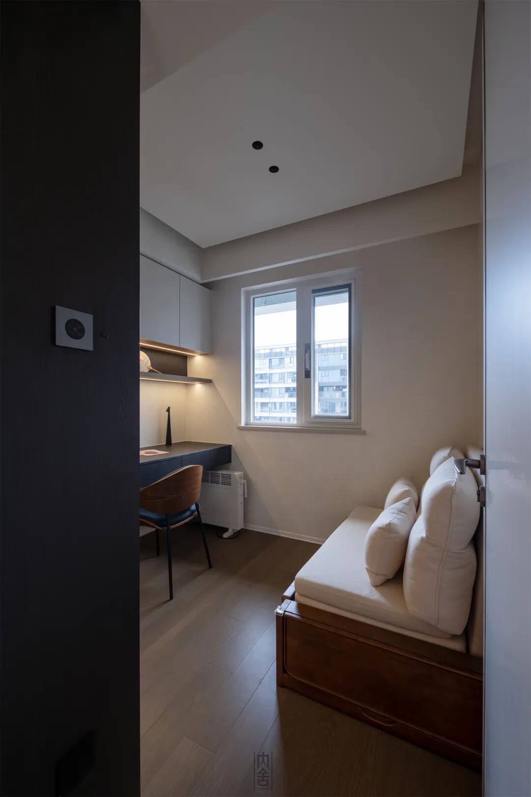 内舍软装丨128㎡奶油意式风，打破传统横厅布局，让空间更宽敞！-58