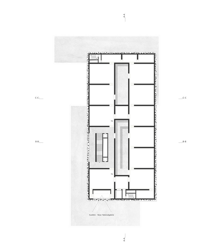 柏林现代艺术博物馆丨德国柏林丨Jan Kleihues与Johannes Kressner-12