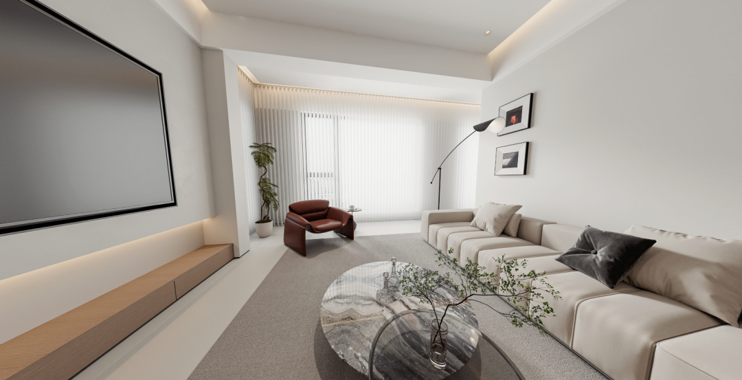 丽园作品｜滨江壹号：感受现代家居的简雅温润之美-11