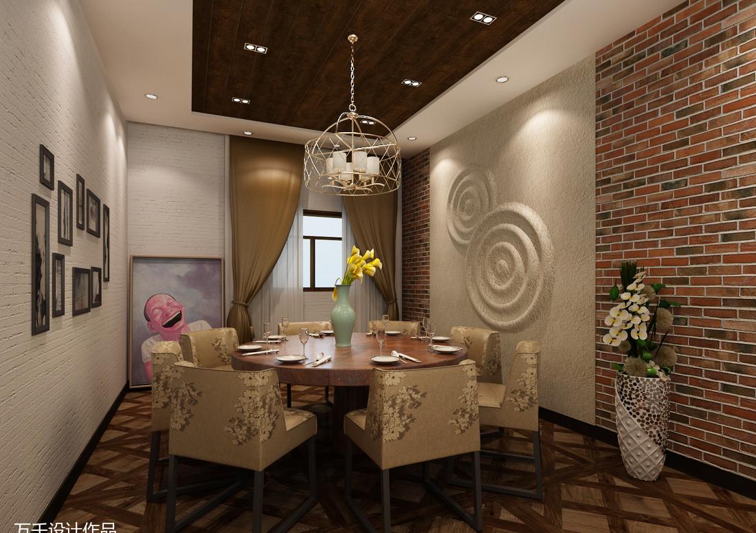 
旺源鸡煲粤菜工业复古风 -0