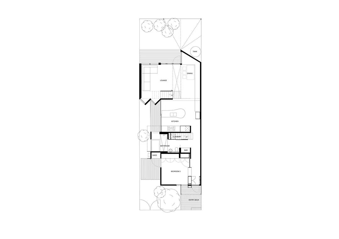 墨尔本黑色小屋丨澳大利亚墨尔本丨Splinter Society 工作室-24