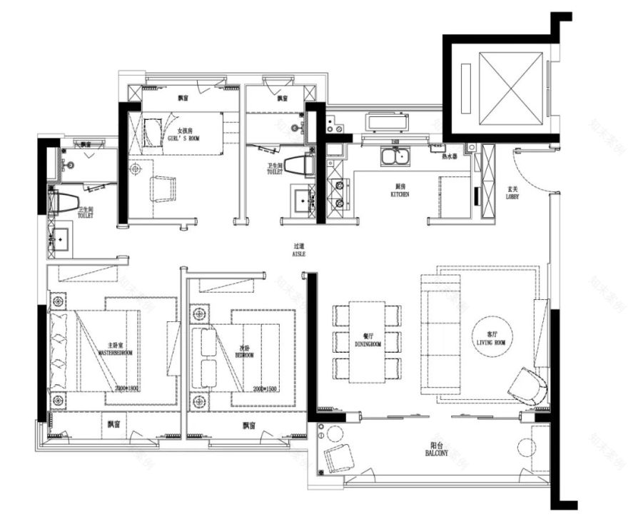 金融街美兰金悦府丨中国上海丨EH DESIGN GROUP棣品软装陈设团队-73