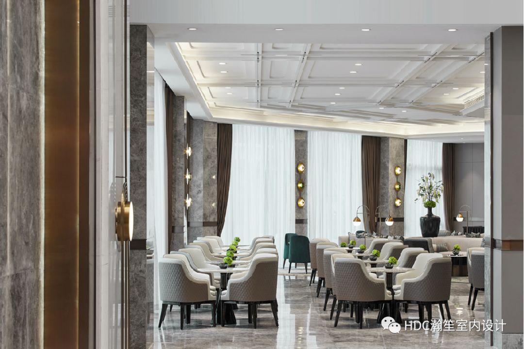 优雅 Art Deco,金为·潇湘锦城销售中心的流动盛宴-19