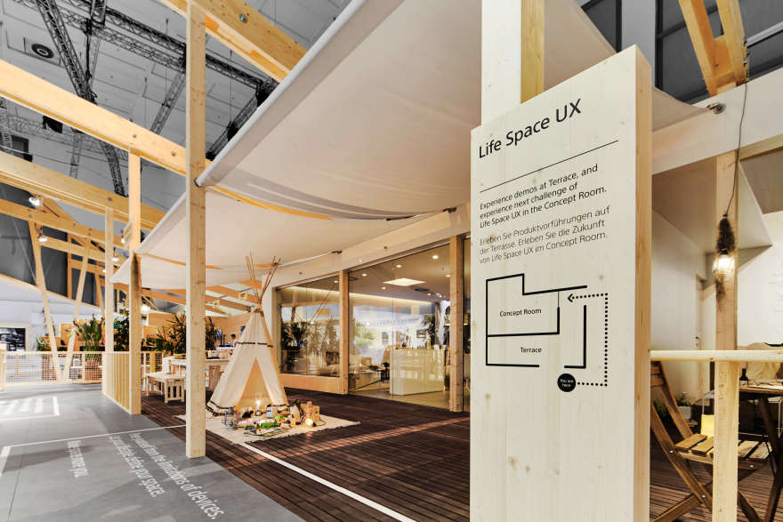 索尼国际电子消费品展览会展位-11