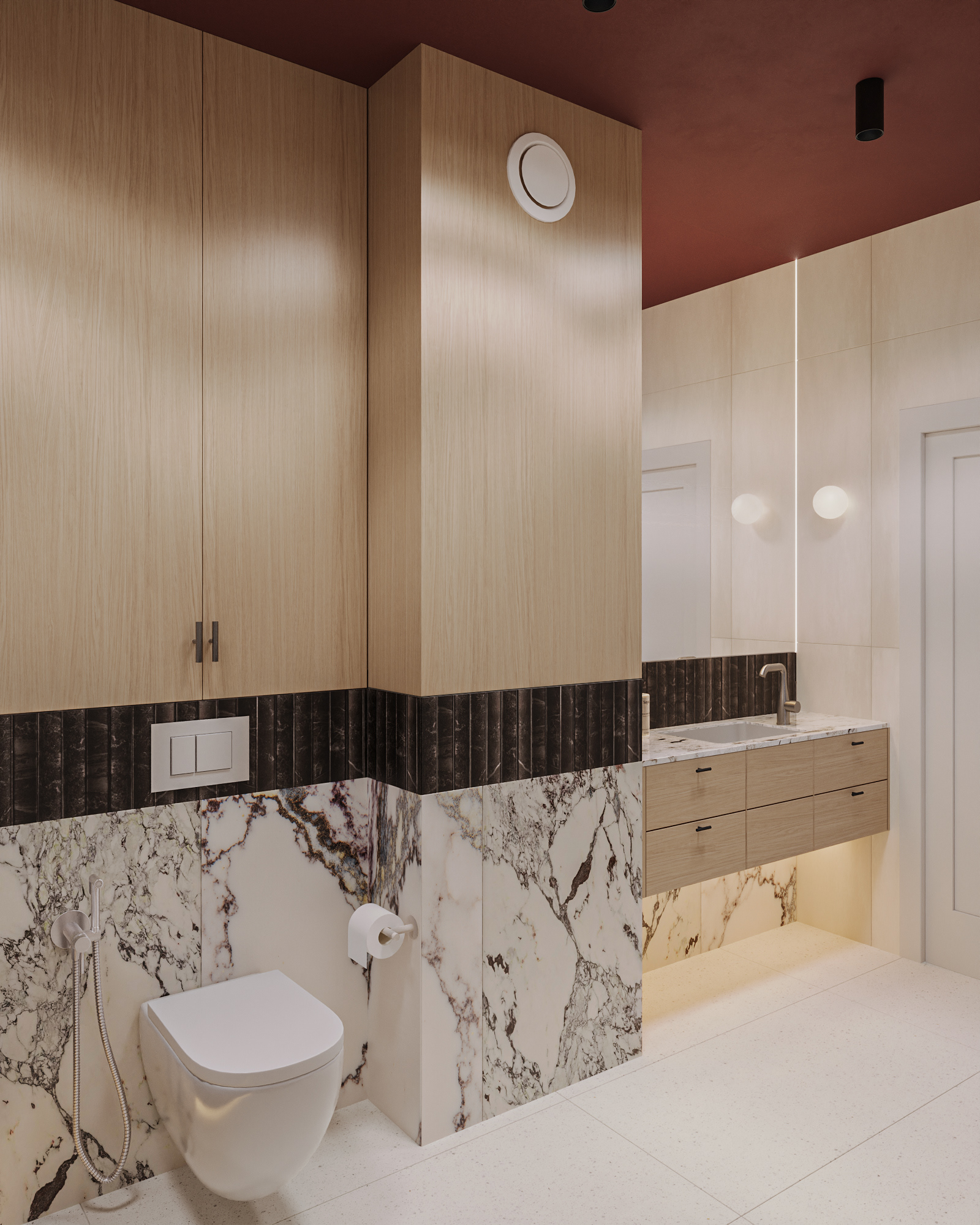 3D Visualization - Korso - 93 m2-11