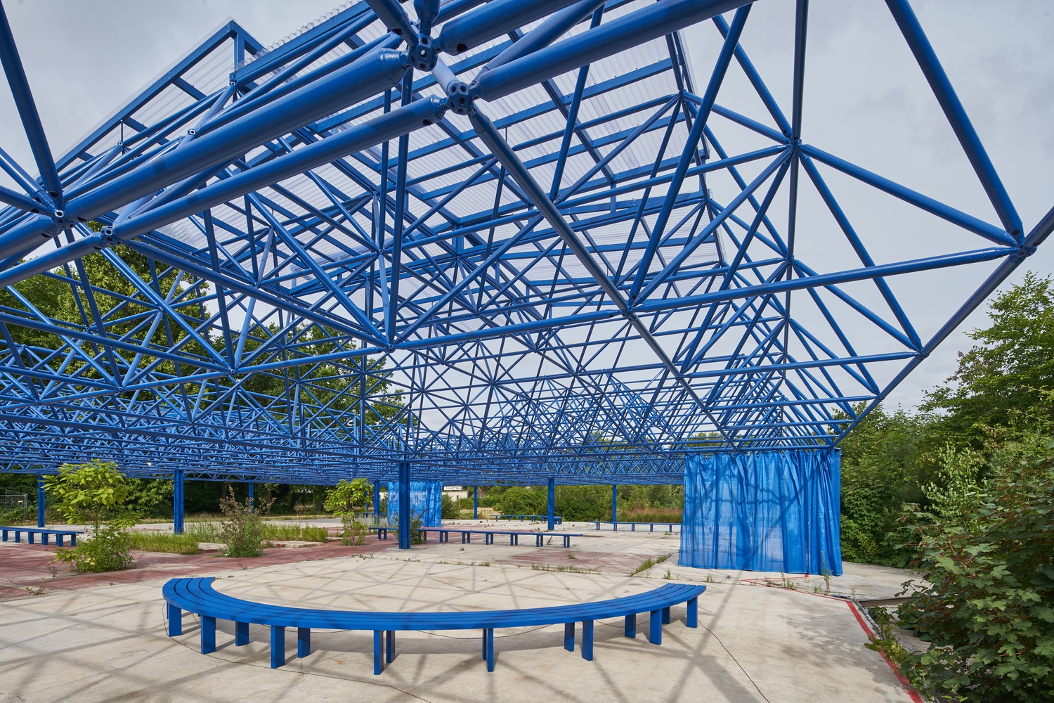 《蓝小时》景观装置丨德国柏林丨Modulorbeat-7