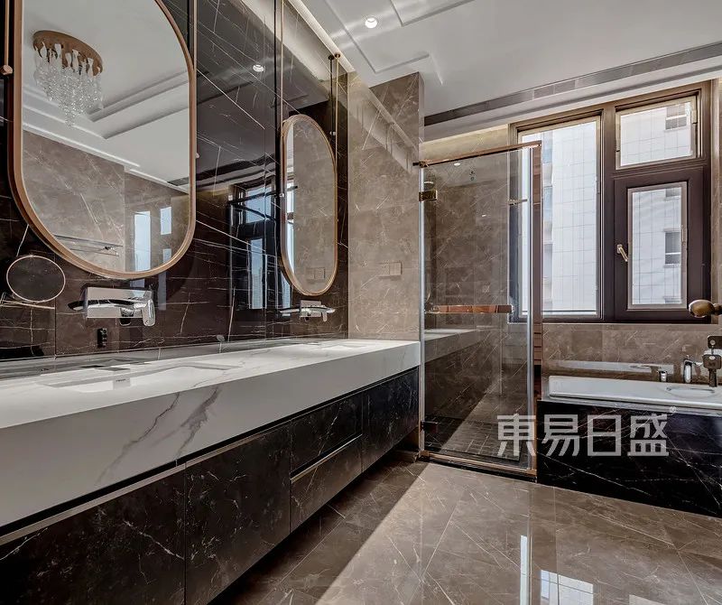 港式轻奢大平层设计-36