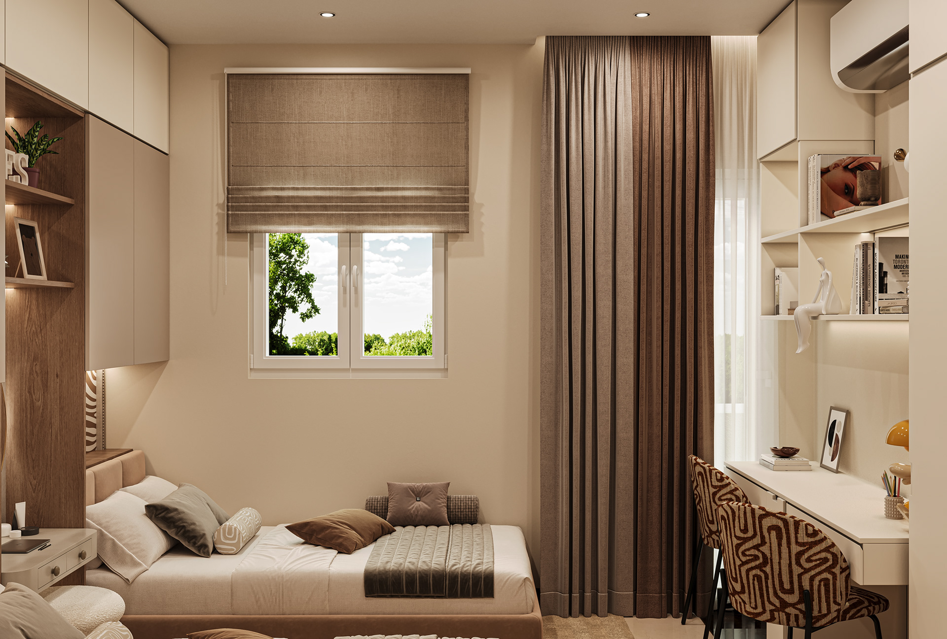 现代温馨公寓丨埃及丨Mariam Ahmed-33