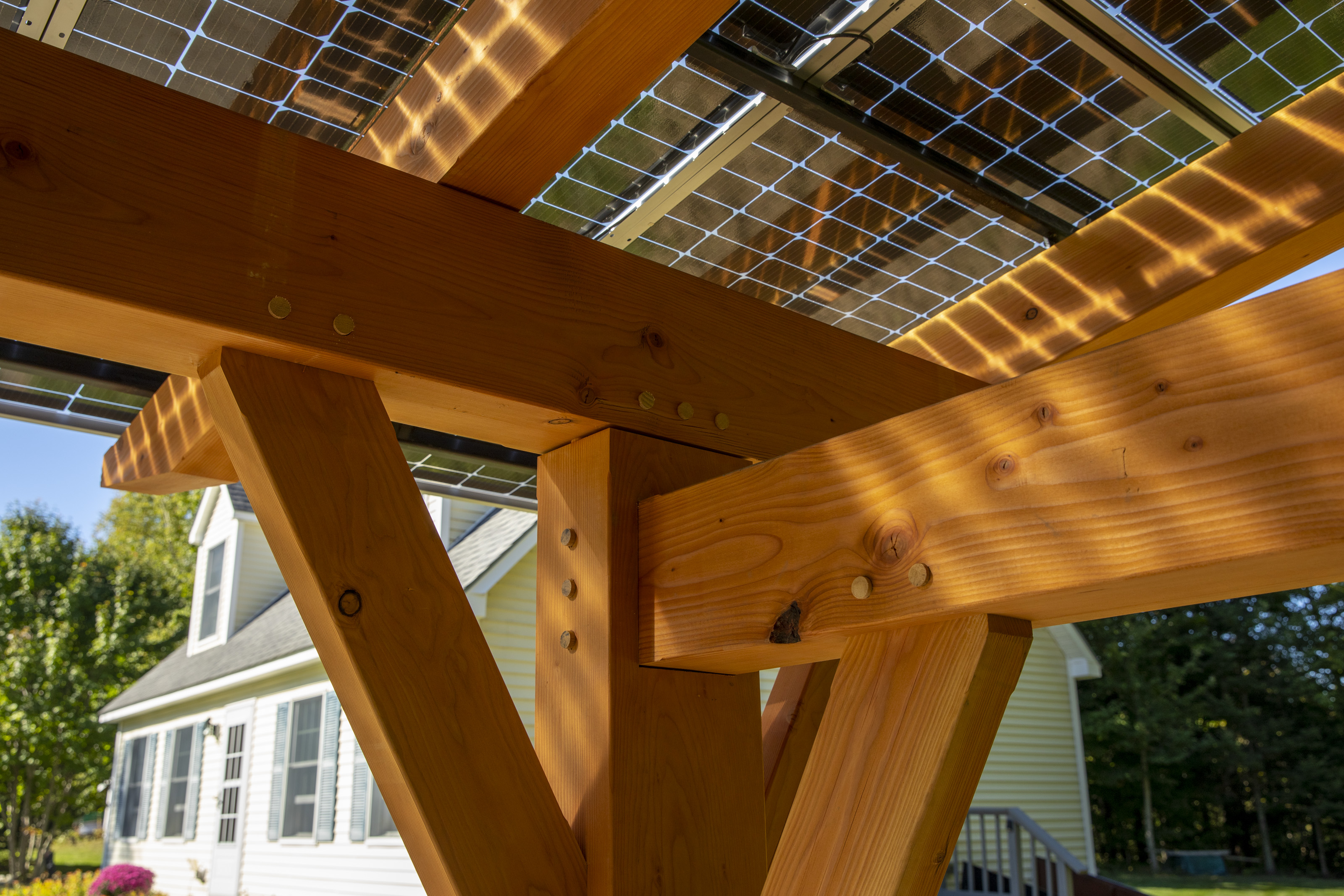 太阳能顶篷丨美国佛蒙特丨New Energy Works-27