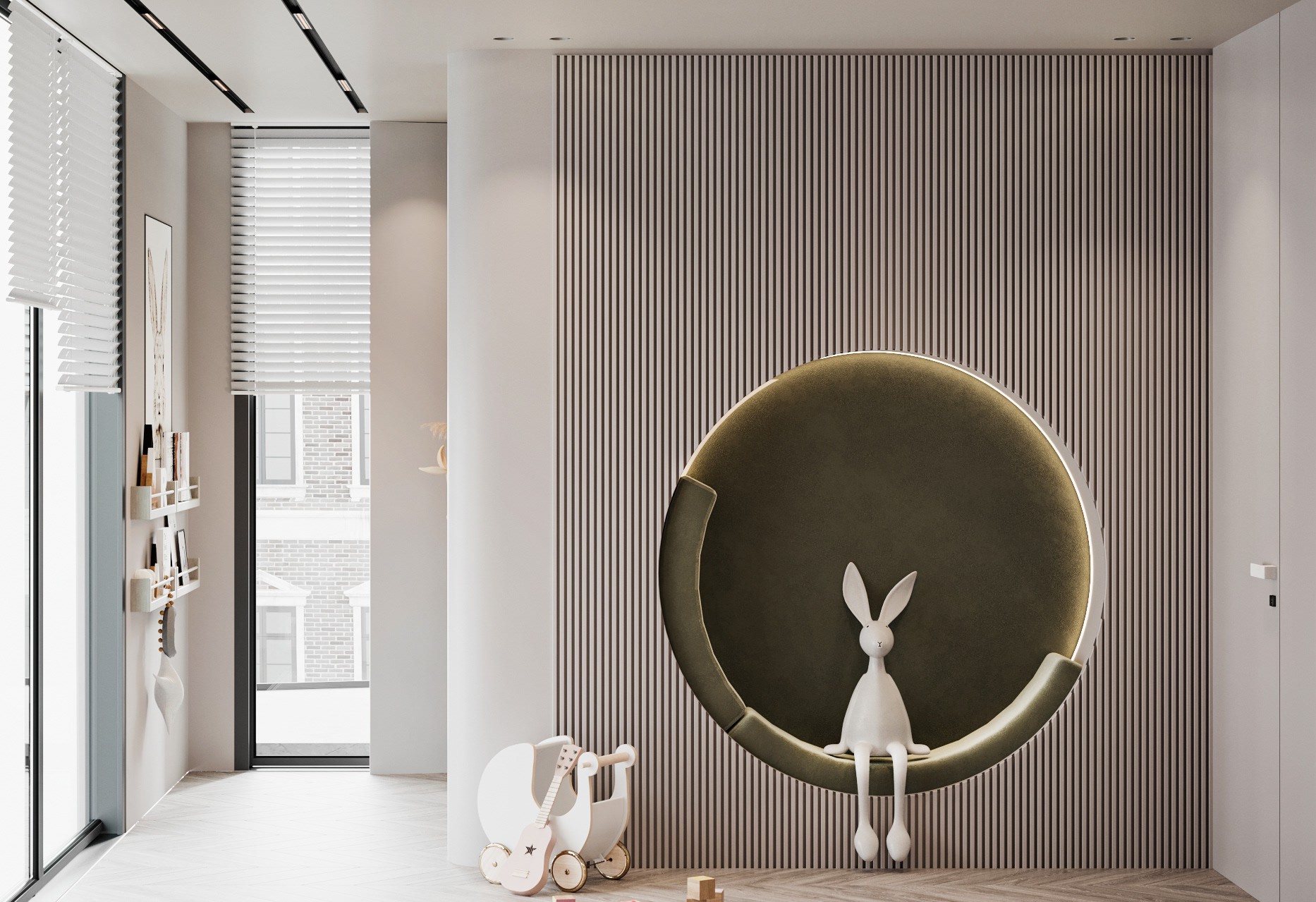 现代空间设计，石材系的完美应用！-36