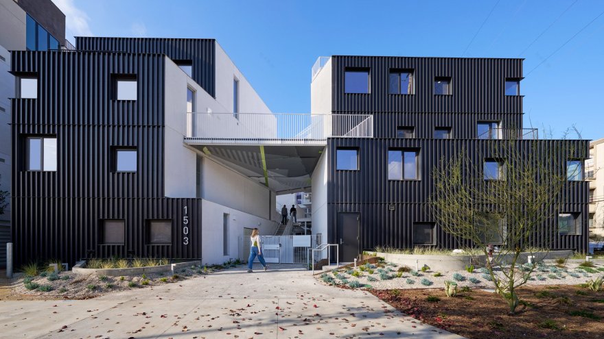 公寓建筑丨美国洛杉矶丨Lorcan O'Herlihy Architects (LOHA)-0