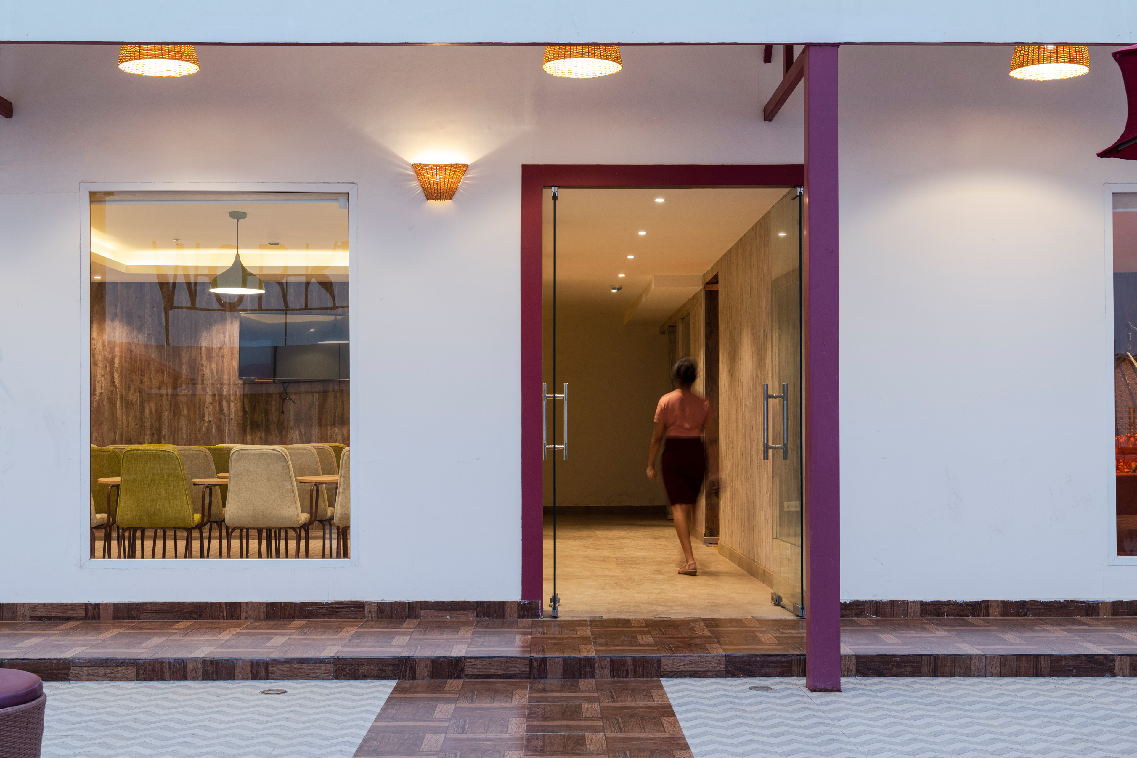 色彩碰撞 · Workwings Co Working丨印度丨Studio Meraki-29