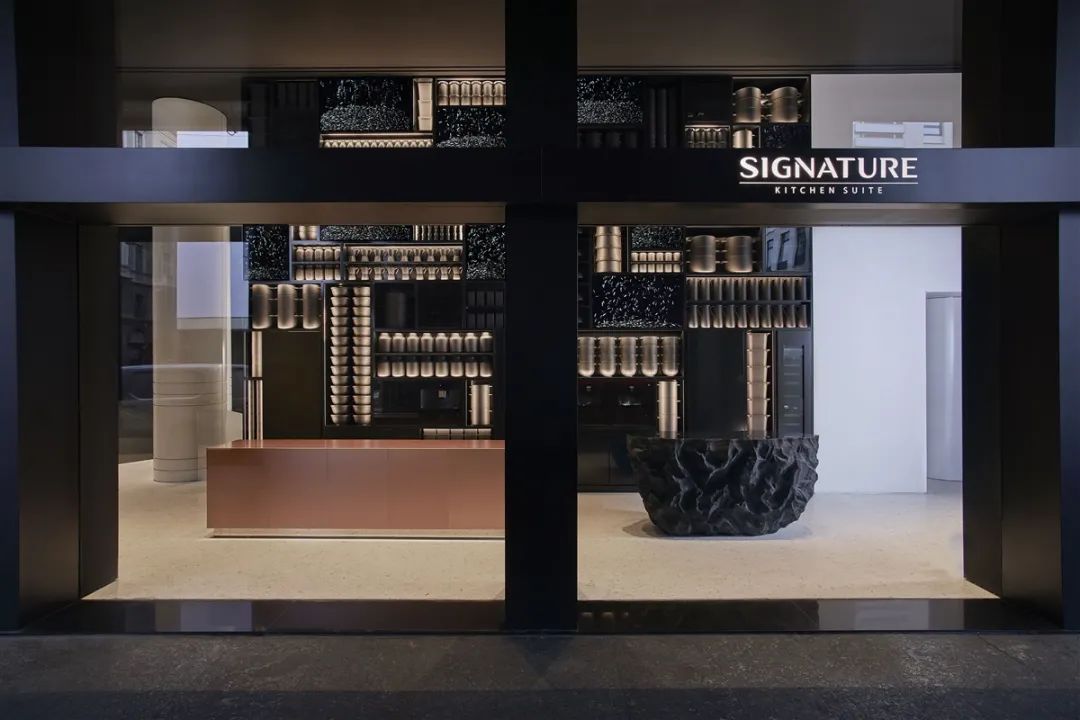 Signature Kitchen Suite 首家欧洲展厅设计丨意大利米兰丨Studio Calvi Brambilla-10