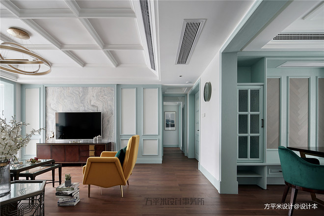 四居及以上160平米装修案例·效果图  倾慕丨中国长沙-14