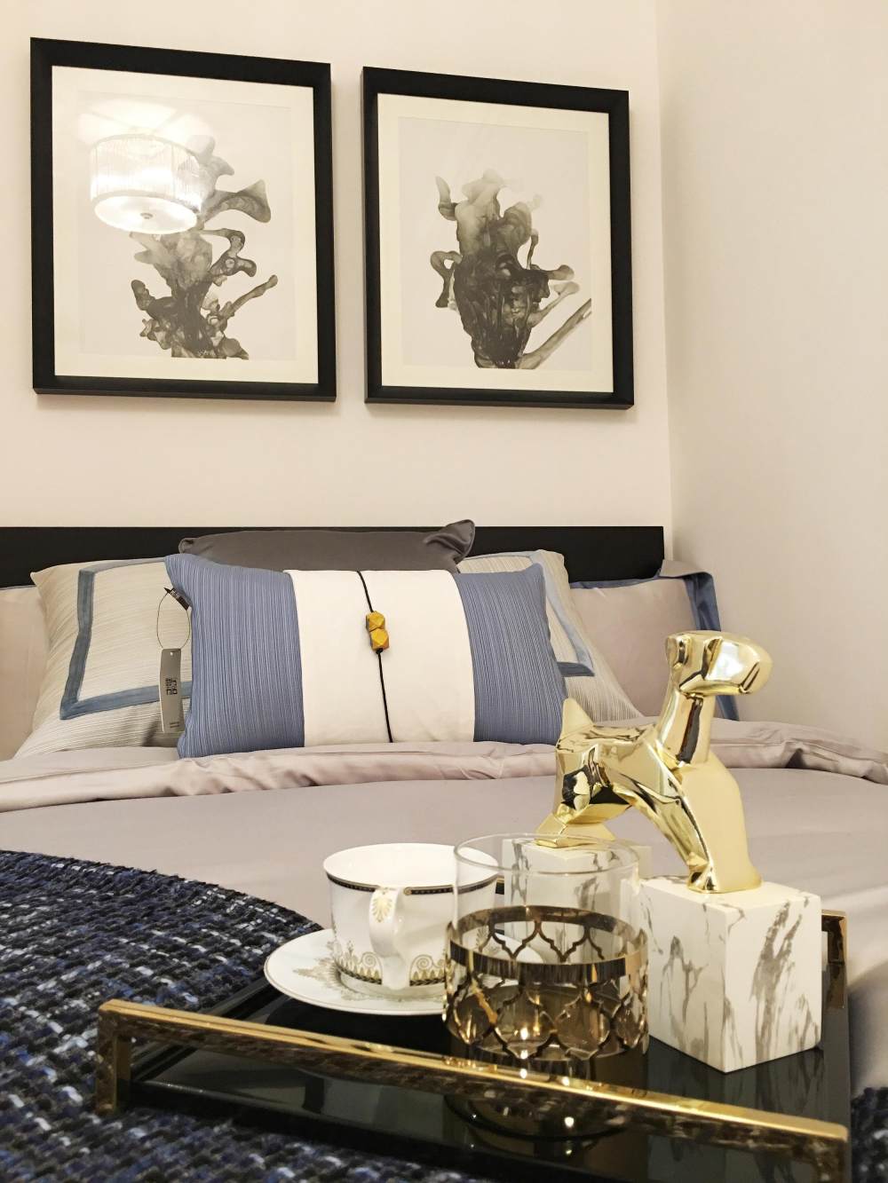 深圳倚龙华庭样板房 | 轻奢新时尚,宜家家居呈现高档空间-16