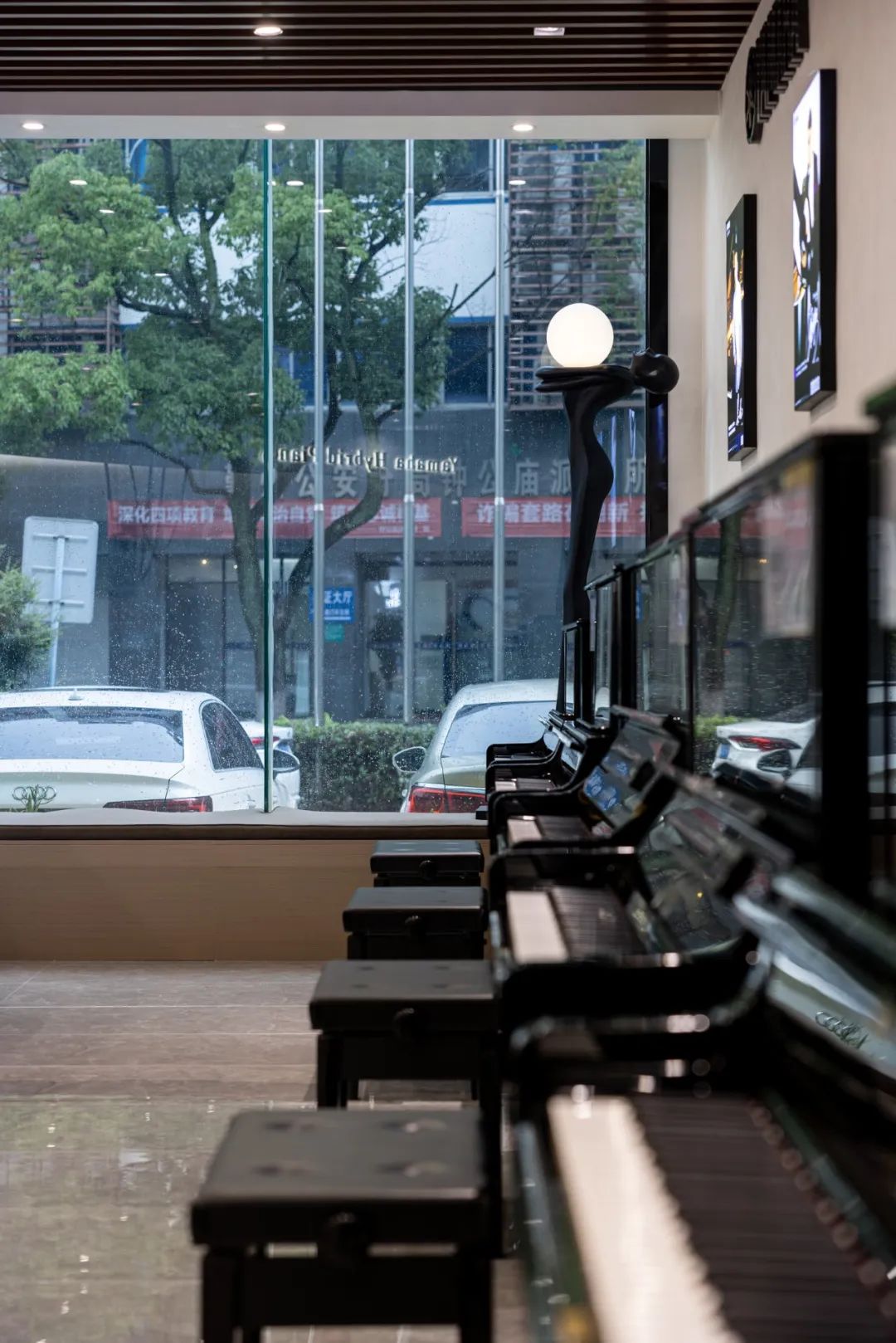 川音琴行雅马哈钢琴体验中心丨中国宁波丨一憩一空設計事务所-8