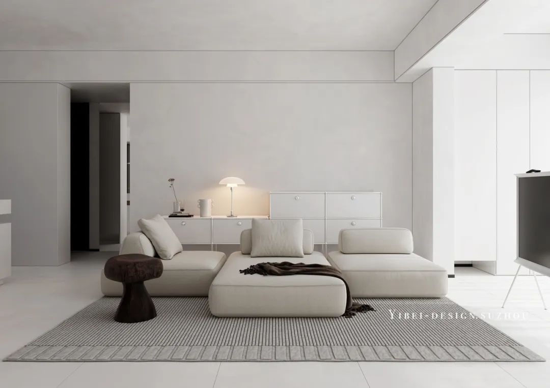 苏州“纯白梦境”家装设计丨中国苏州丨YIBEI DESIGN-6