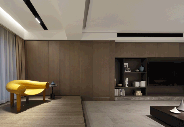 《慵野》 | 宏观下的细腻木质大平层设计-69