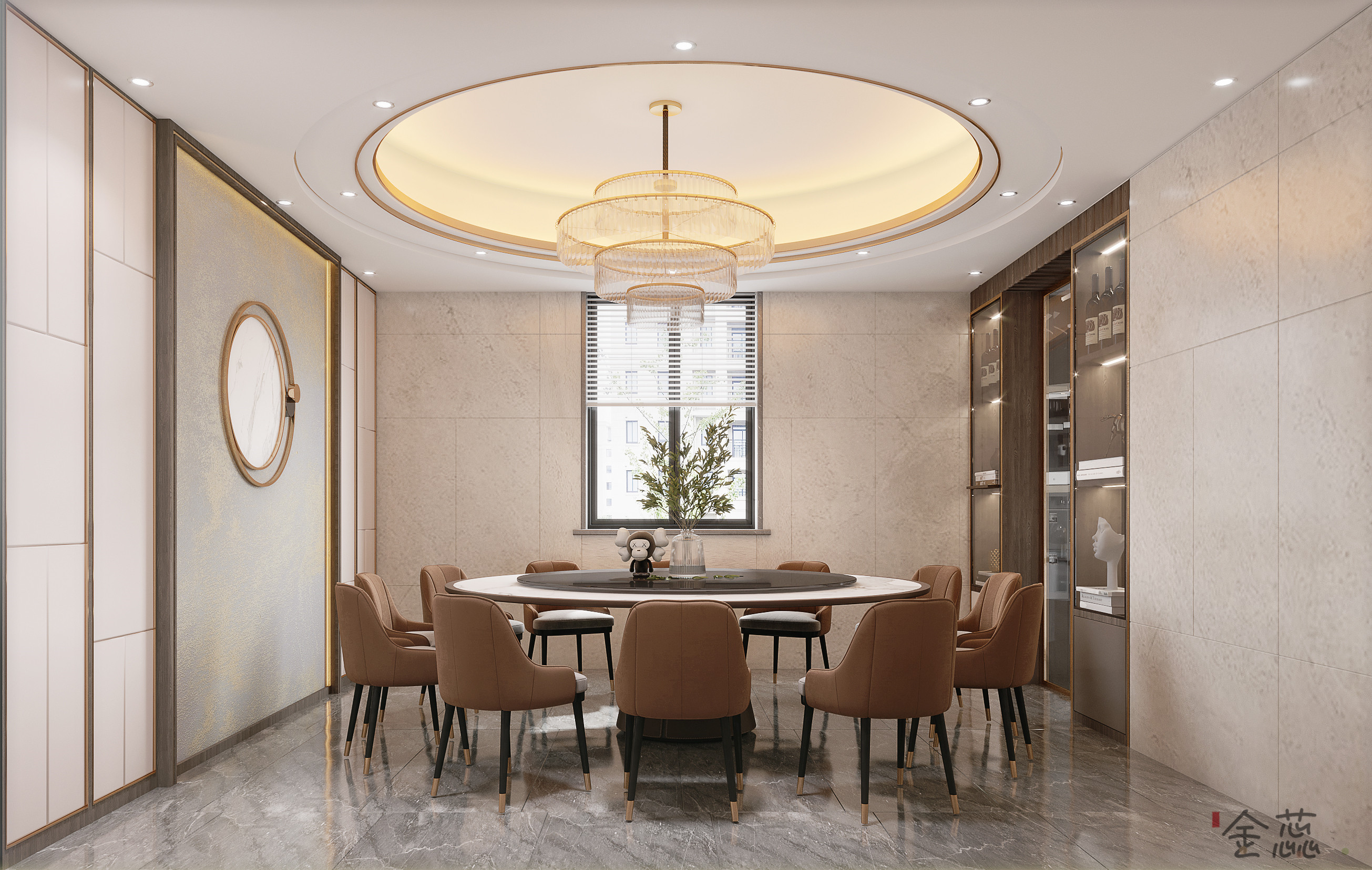 现代轻奢室内设计-2